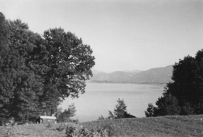 Blick auf den Chiemsee