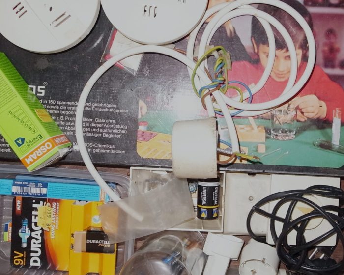 Schublade Verlängerungskabel