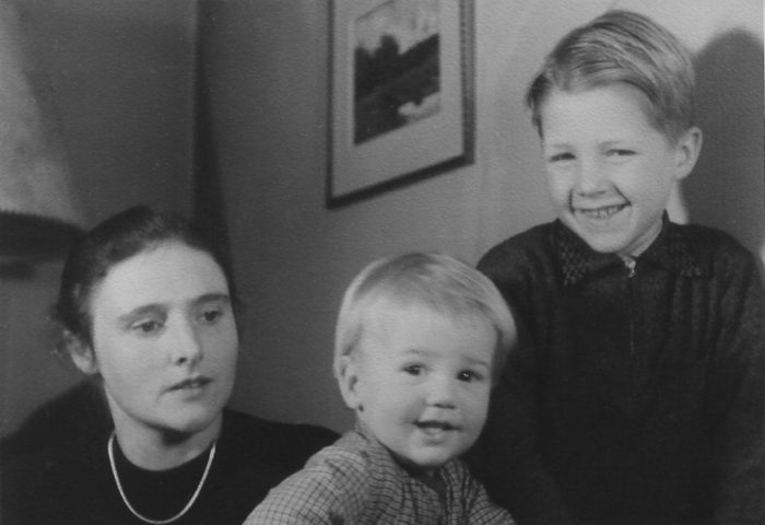 Theo, Stephan und Mutter